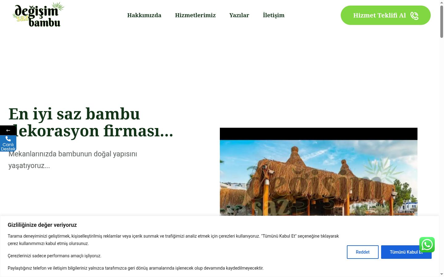 Screenshot van de toestemmingsbanner zoals getoond vóór enige interactie