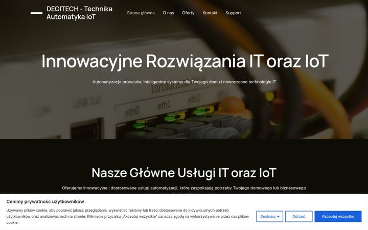 Snímek obrazovky degitech.pl