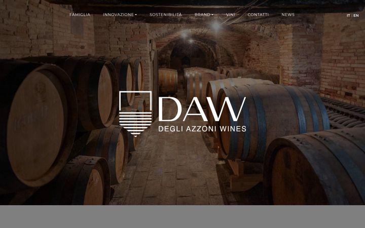 Screenshot of degliazzoniwines.com