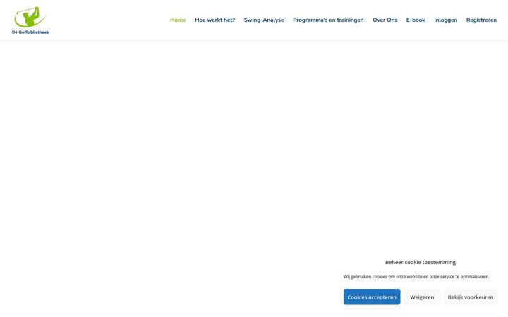 Screenshot von degolfbibliotheek.nl