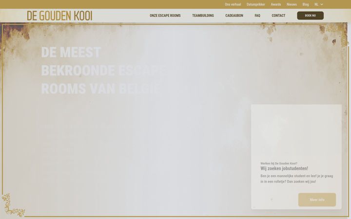 Screenshot of degoudenkooi.be