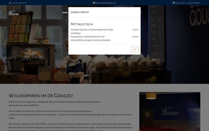 Screenshot of degouges.de