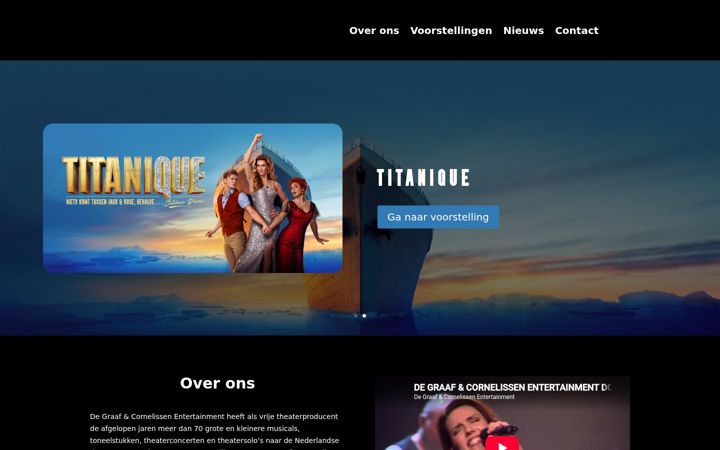 Screenshot of degraafencornelissen.nl