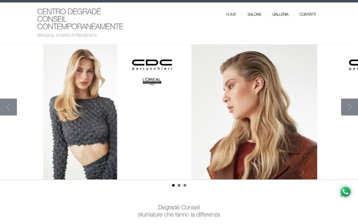 Screenshot of degradeconseilrastignano.it