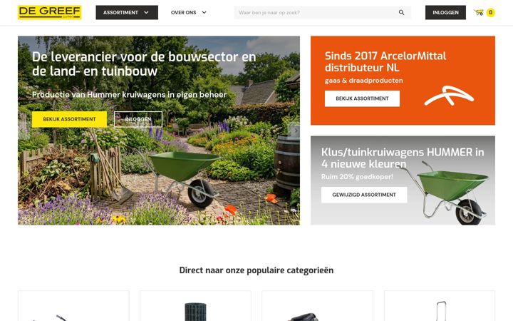Captură de ecran a degreef-ochten.nl