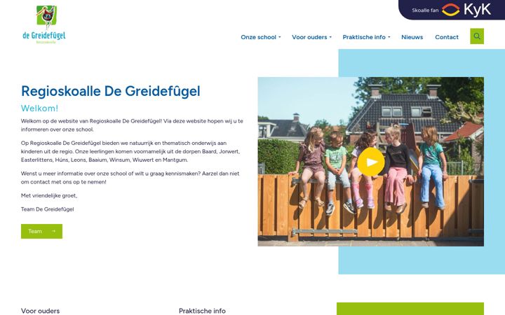 Captură de ecran a degreidefugel.nl
