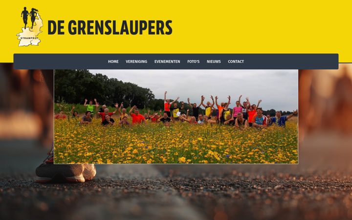Skjermbilde av degrenslaupers.nl