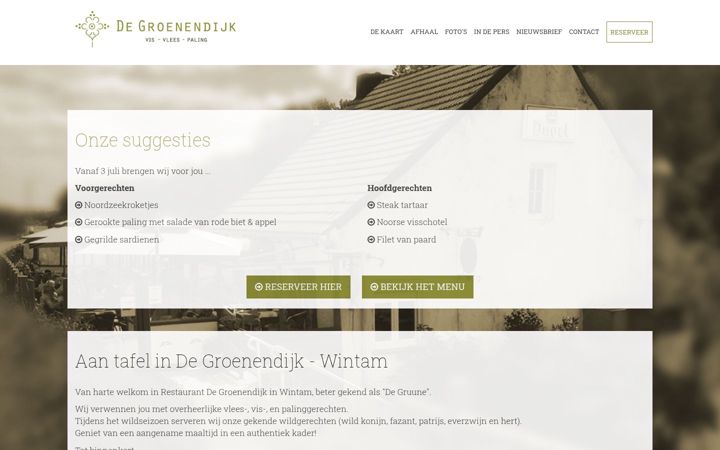 Screenshot of degroenendijk.be