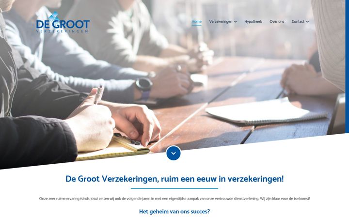 Screenshot von degroot-uitgeest.nl