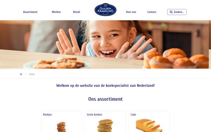 Skjermbilde av deguldenkrakeling.nl