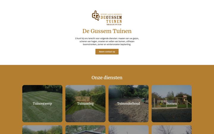 Screenshot of degussemtuinen.be