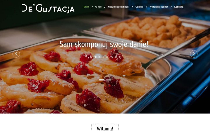 Screenshot of degustacja.eu