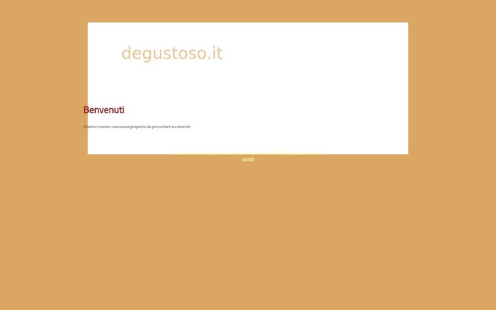 Screenshot of degustoso.it