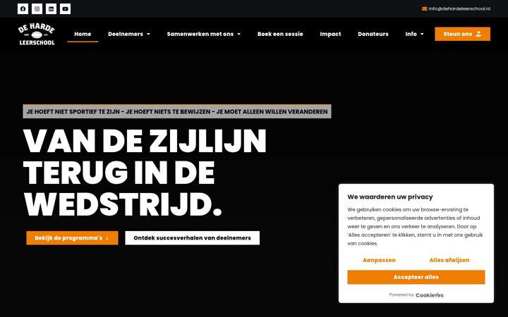 Skjermbilde av dehardeleerschool.nl