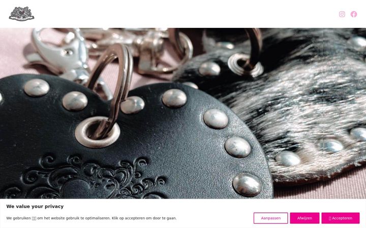 Skjermbilde av dehartjesfabriek.nl