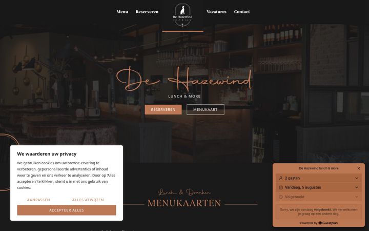 Skjermbilde av dehazewindruurlo.nl