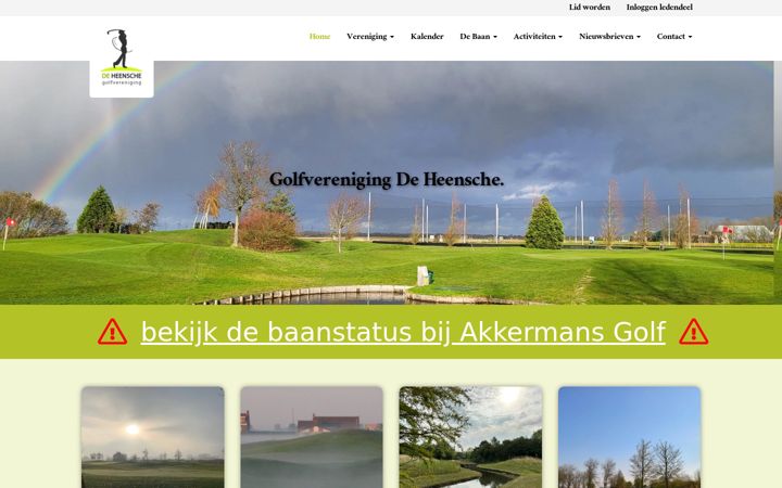 Skærmbillede af deheensche.nl