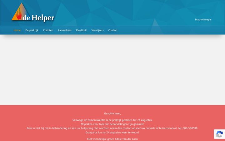 Screenshot di dehelper.nl