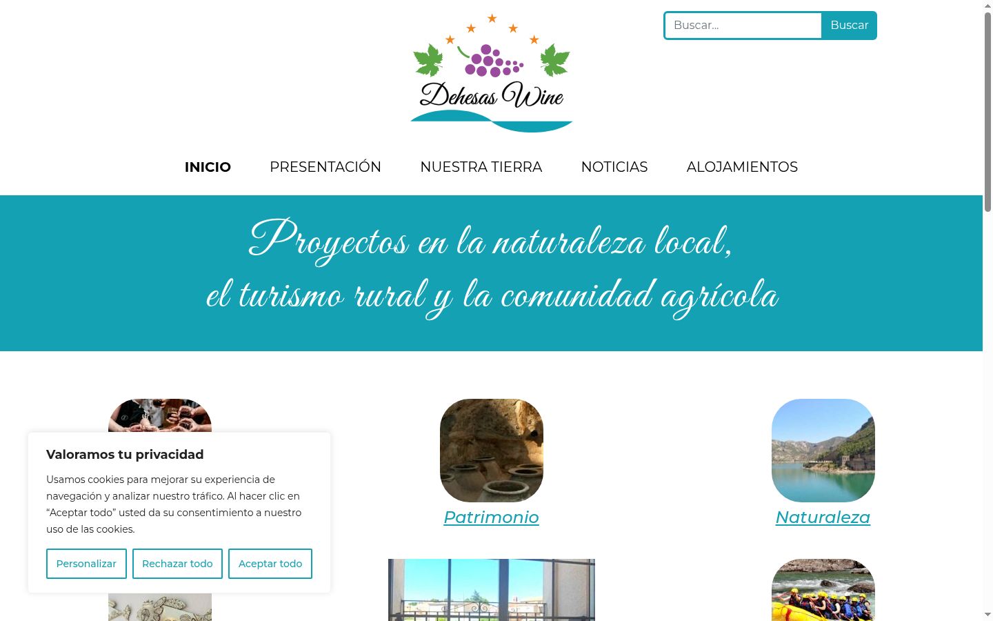 Screenshot του banner συγκατάθεσης που εμφανίστηκε πριν από οποιαδήποτε αλληλεπίδραση