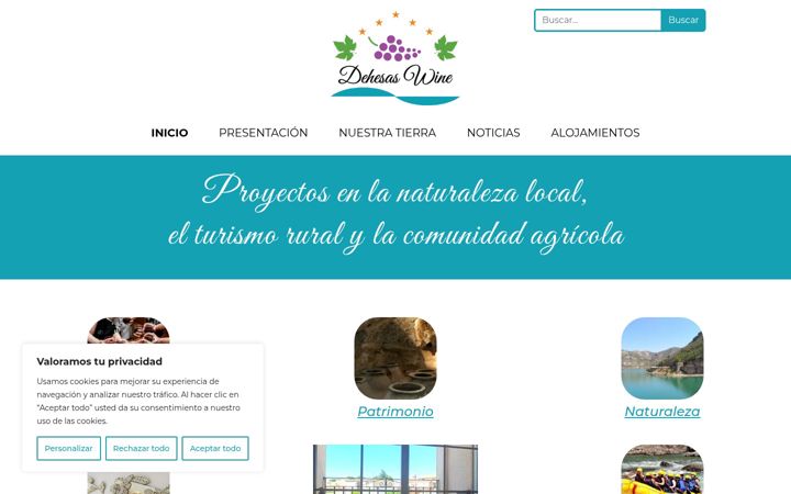 Screenshot of dehesaswine.com