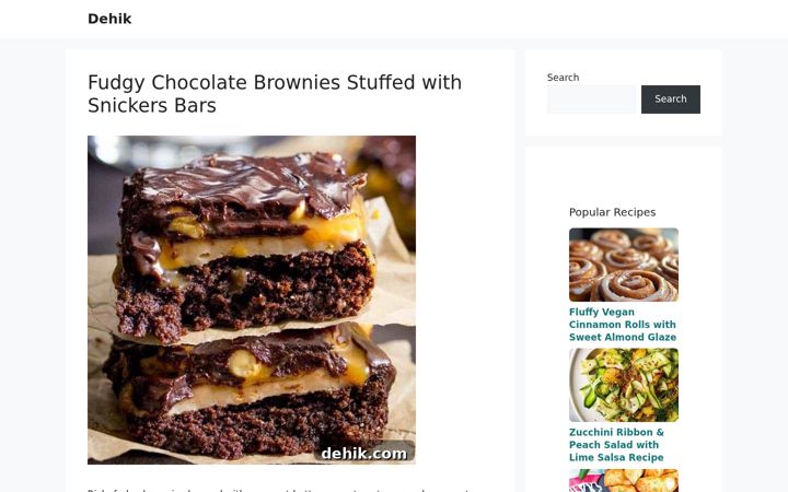 Screenshot of dehik.com