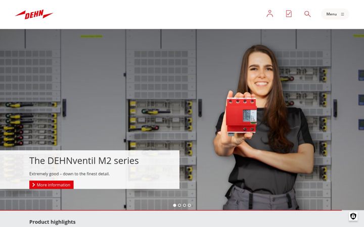 Screenshot of dehn-africa.com