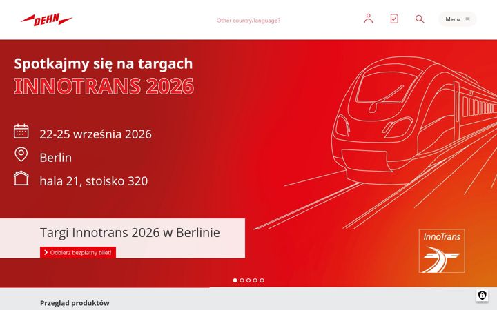 Snímek obrazovky dehn.pl