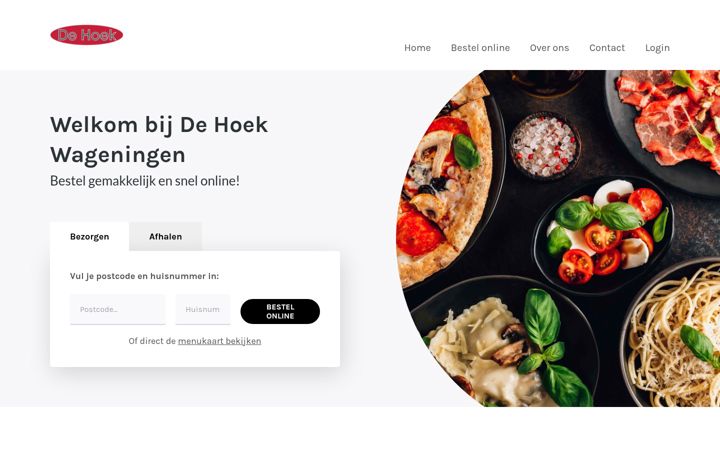 Skjermbilde av dehoekwageningen.nl