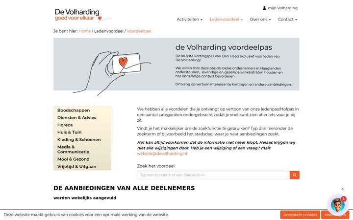 Skjermbilde av dehofpas.nl