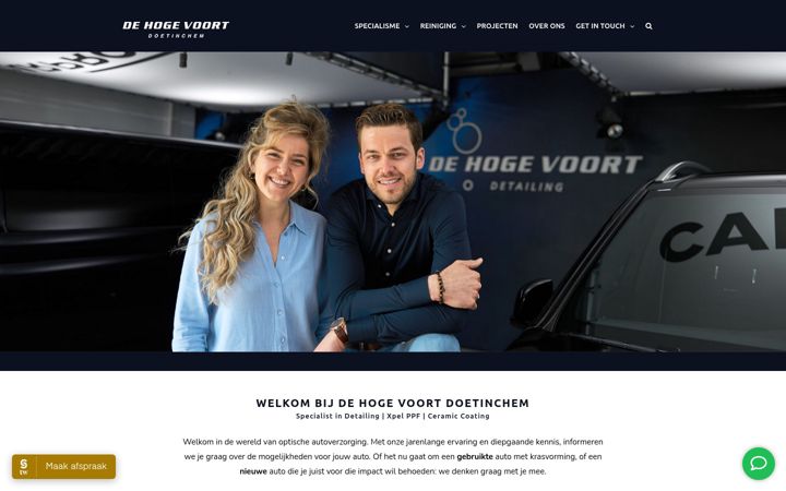 Екранна снимка на dehogevoortdoetinchem.nl