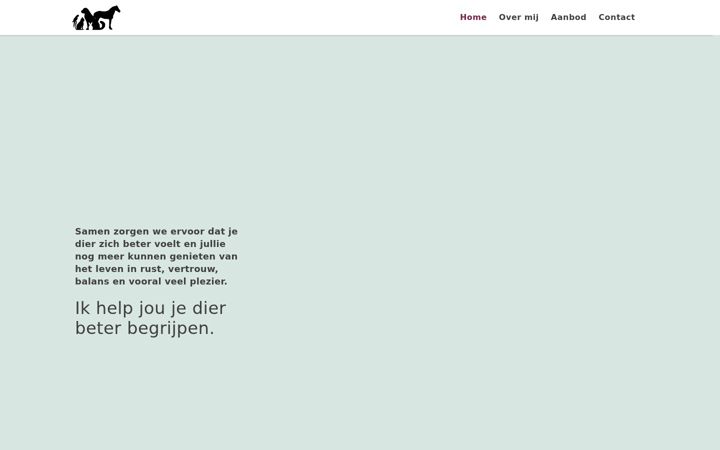 Skjermbilde av deholistischeparavet.nl
