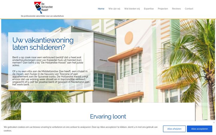 Screenshot of dehollandsekwast.com