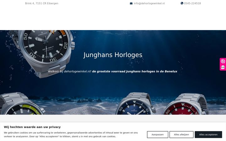 Skærmbillede af dehorlogewinkel.nl