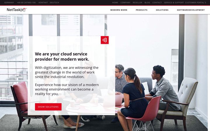 Screenshot of dehosted.de