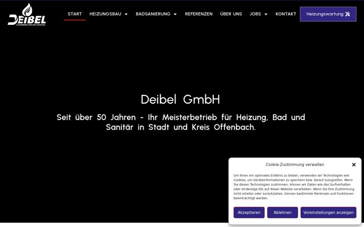 Screenshot of deibelgmbh.de