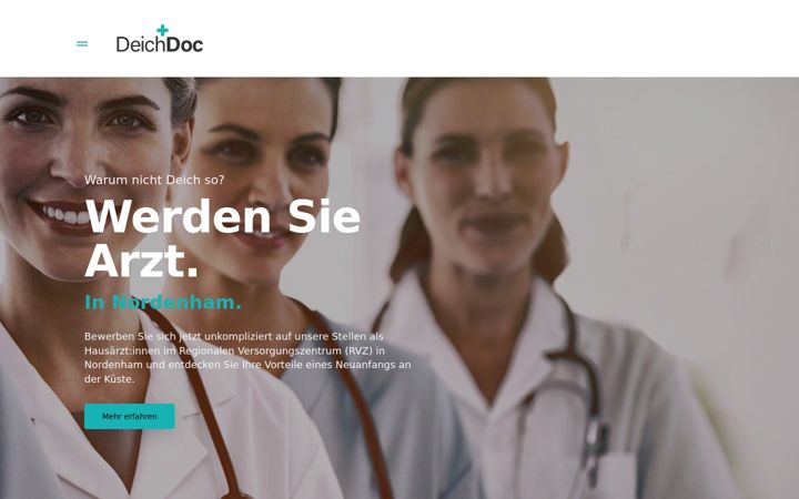 Screenshot of deichdoc.de