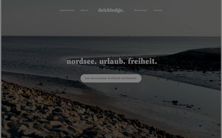 Screenshot of deichlodge.de