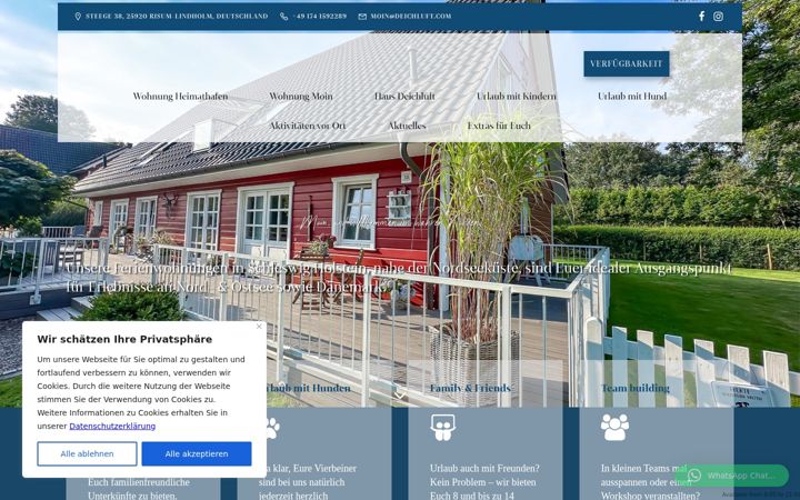 Screenshot of deichluft.com