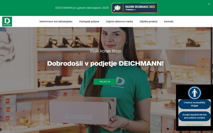 Screenshot ta' deichmann-kariera.si