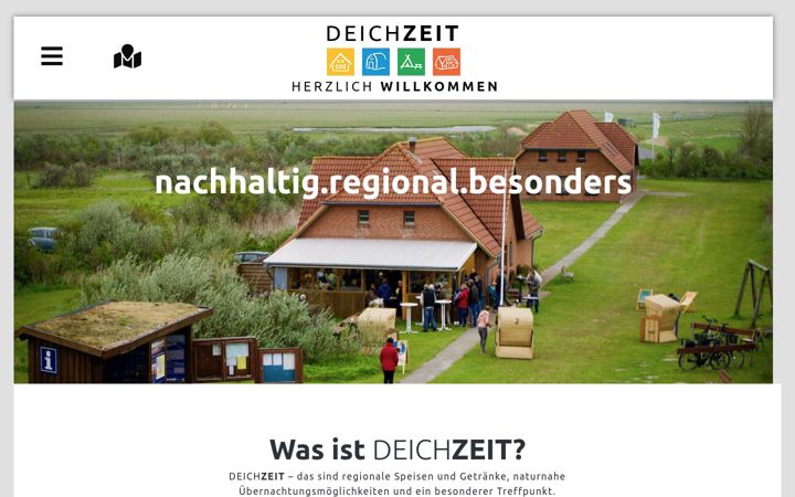 Screenshot of deichzeit-nordsee.de