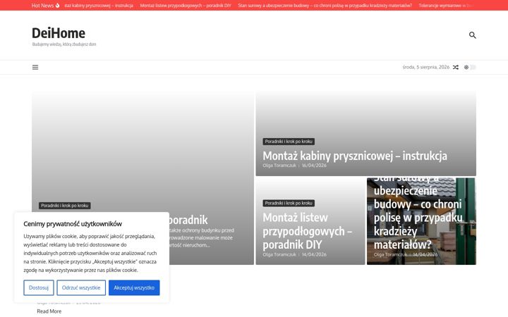 Snímek obrazovky deihome.pl