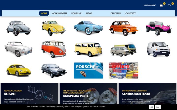 Screenshot of deikaferservice.com