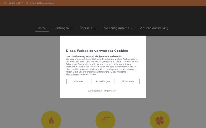 Screenshot of deiler-moell.de