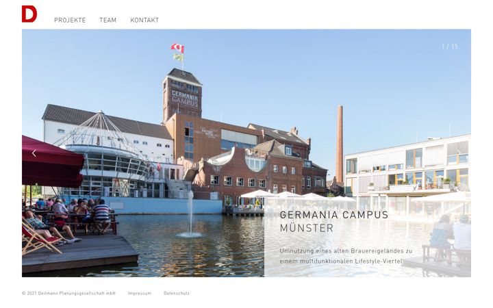 Screenshot of deilmann.com