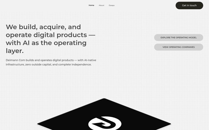 Screenshot of deimannconsulting.com