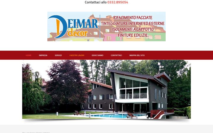 Screenshot of deimardecor.com
