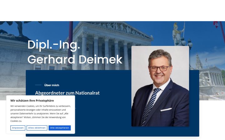 Screenshot of deimek.at