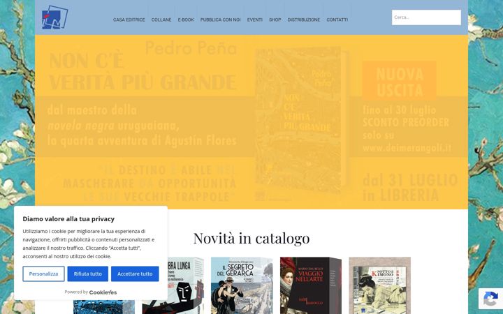 Screenshot of deimerangoli.it