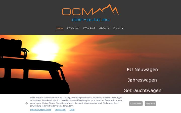 Screenshot of dein-auto.eu