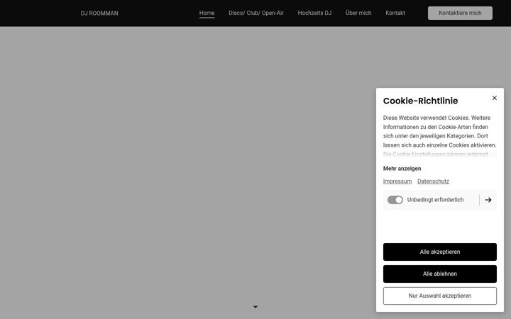 Screenshot of dein-event-dj.com